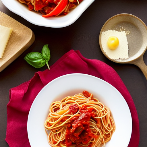 Pasta con Pomodori Secchi