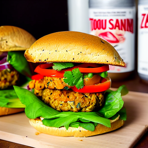 Thai Tofu Burger