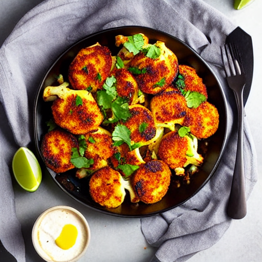 Baked Spiced Cauliflower