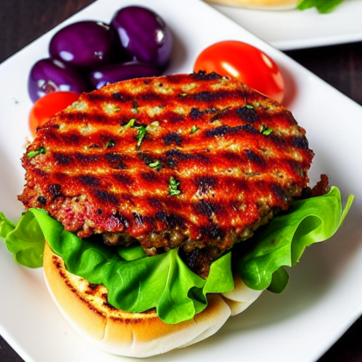 Keto Loukaniko Burger