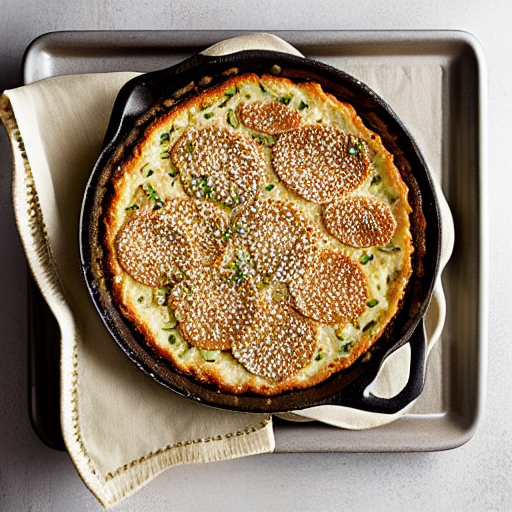 Baked Matzo Brei