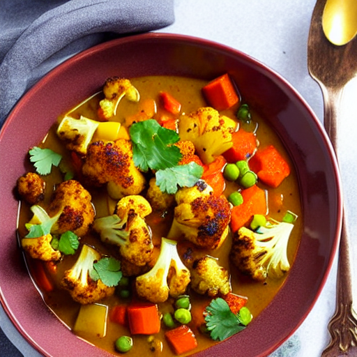 Spiced Cauliflower Stew