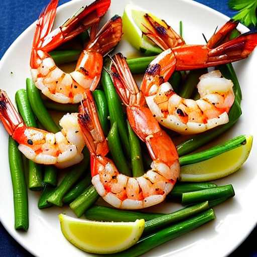 Garlic Herb Grilled Shrimp