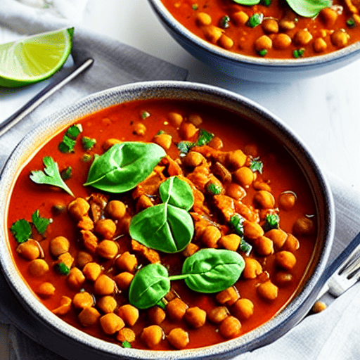 Spicy Lentil and Chickpea Stew with Lentils and Spinach and Chickpeas and Lentils and Spinach and Lentils and Spinach and Lentils