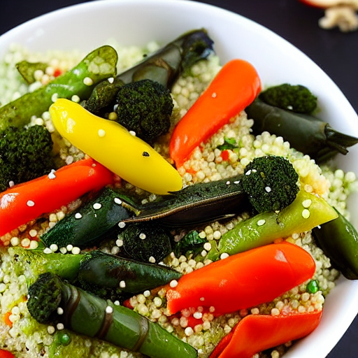 Couscous di Verdure e Alga