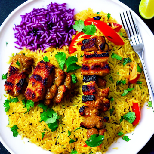 Riz Bil Kousa wa Kebab