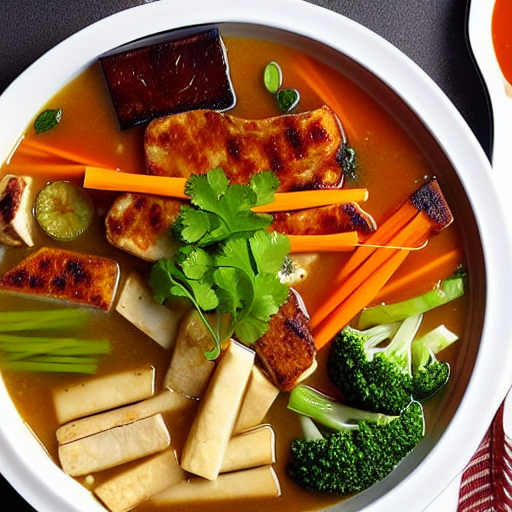 Pork and Tofu Hot Pot