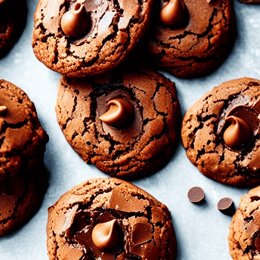 Chocolate Hazelnut Spread Cookies