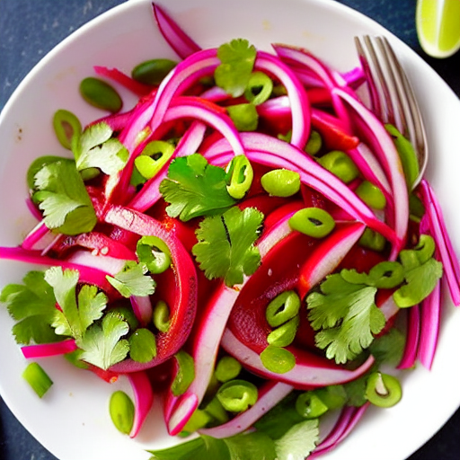 Spicy Radish Salad