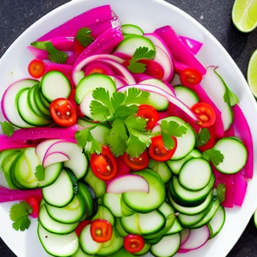 Radish and Cucumber Salad