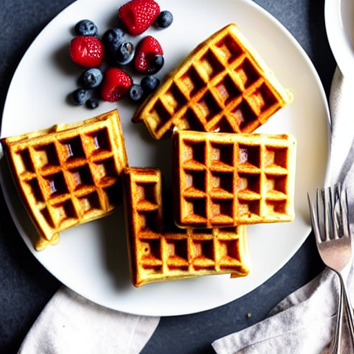 Almond Flour Waffles