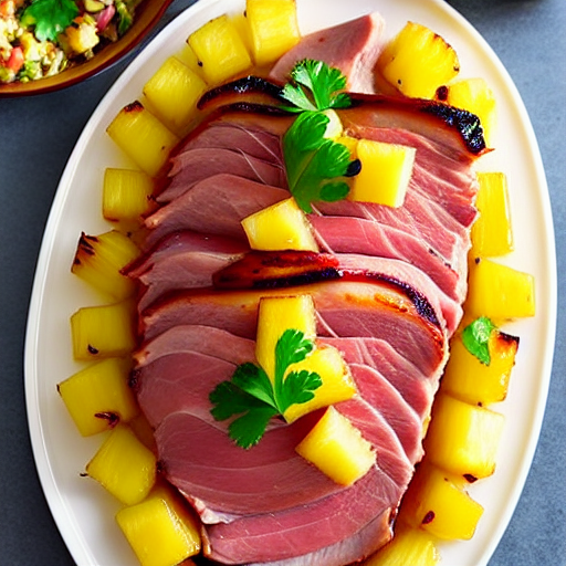 Pineapple Glazed Ham