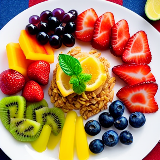 Fruta con Miel