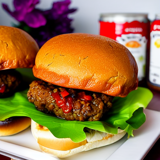 Chili Garlic Burger