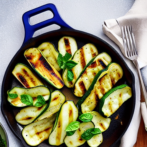 Zucchini a la Parrilla
