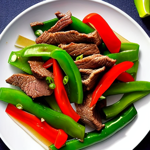 Beef and Green Pepper