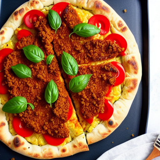 Katsu Curry Pizza