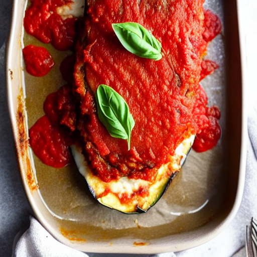 Keto Eggplant Parmesan