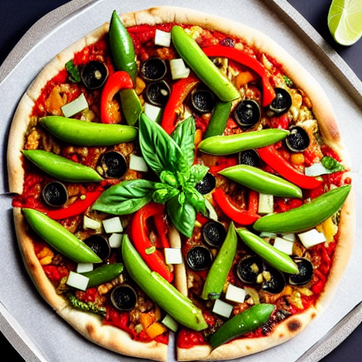 Vegetable Stir-Fry Pizza