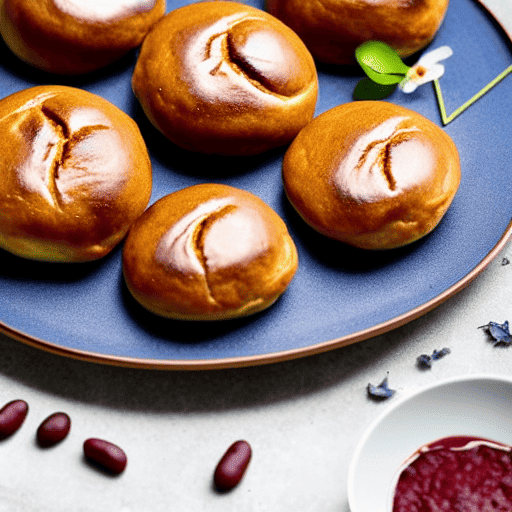 Gluten-Free Red Bean Buns