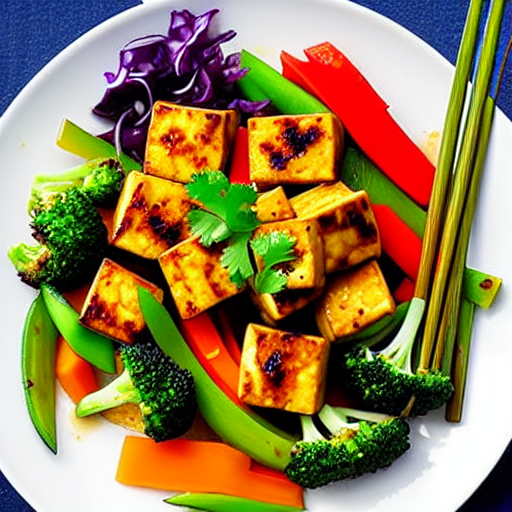 Stir-Fried Tofu with Vegetables