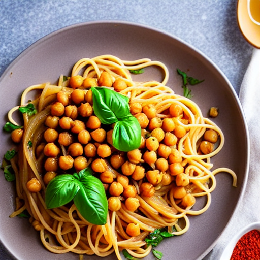 Pasta with Chickpeas