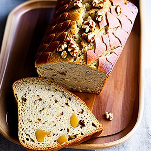 Honey and Walnut Bread