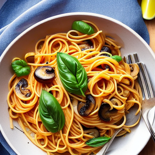 Pasta con Setas