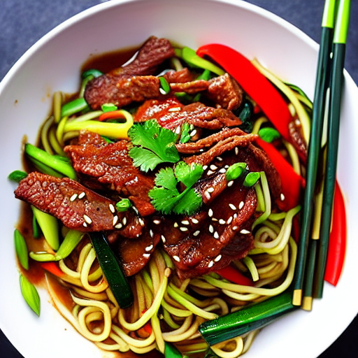 Spicy Beef Noodles