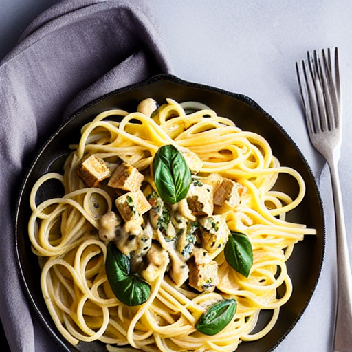 Pasta Carbonara Végétalienne