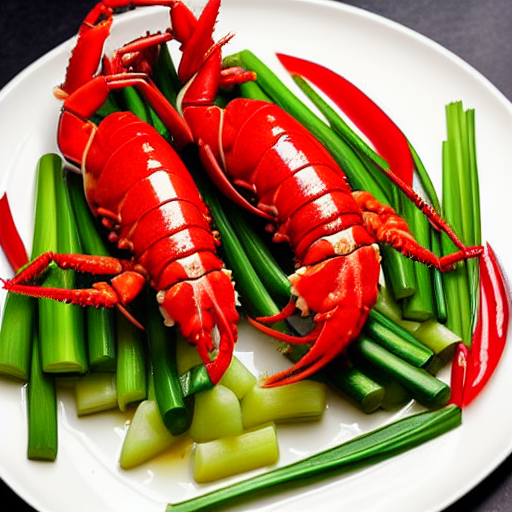 Ginger Scallion Lobster