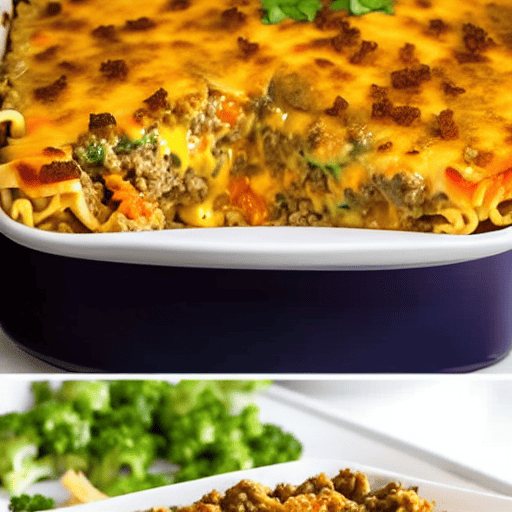 Keto Cheeseburger Casserole