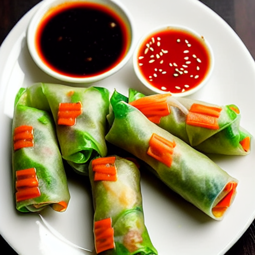 Crispy Vegetable Spring Rolls