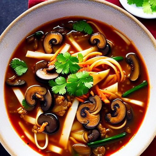 Korean Mushroom Stew
