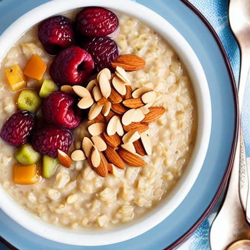 Oatmeal with Almond Milk