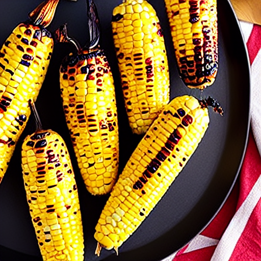 Spicy Grilled Corn