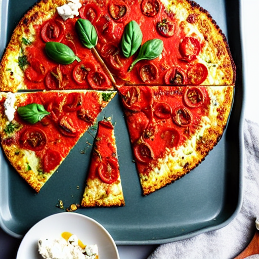 Keto Moroccan Cauliflower Pizza