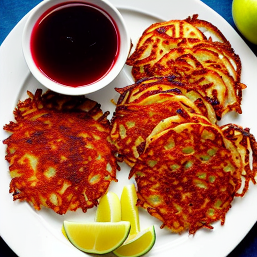 Latkes with Applesauce