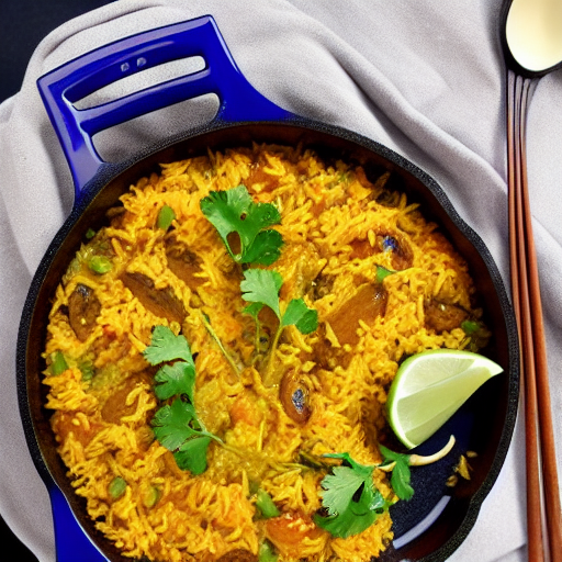 Baked Curry Rice