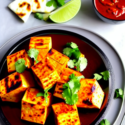 Keto Spicy Paneer