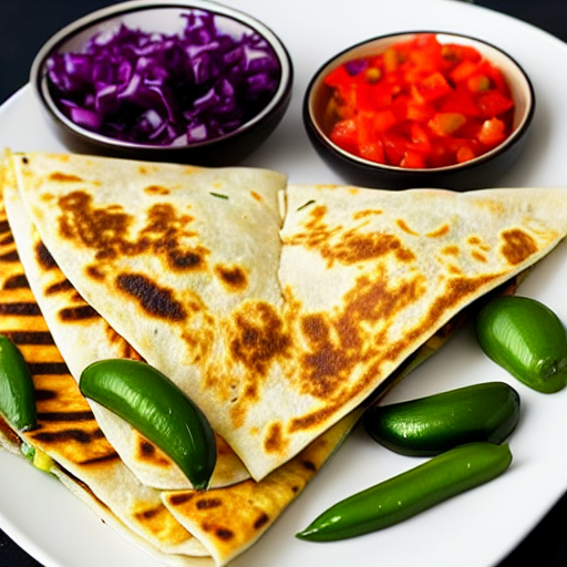 Savory Vegetable Quesadilla