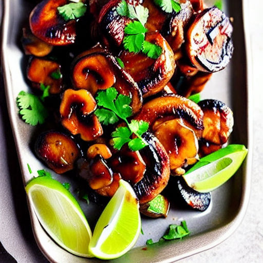 Thai BBQ Mushrooms