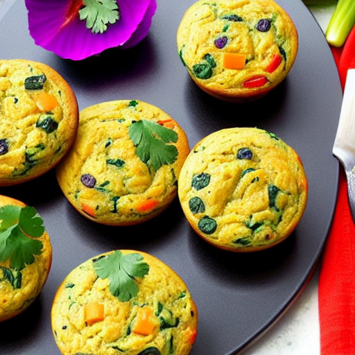 Savory Vegetable Muffins