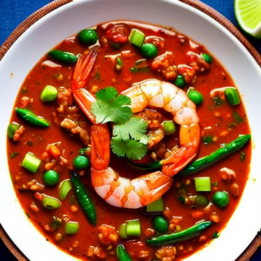 Camarones en Salsa de Ajo