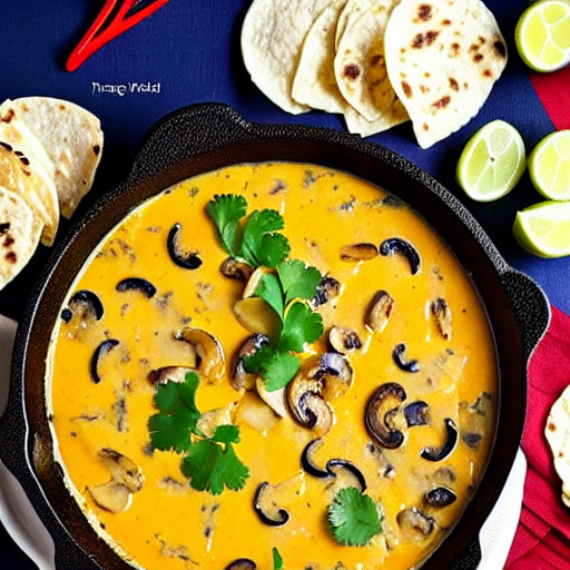 Queso Fundido con Hongos