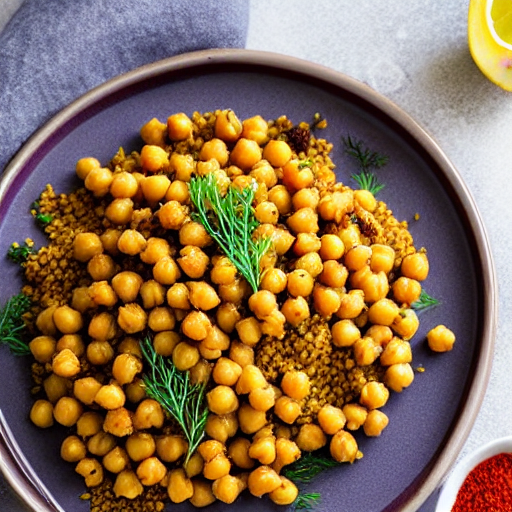 Baked Fennel and Chickpeas