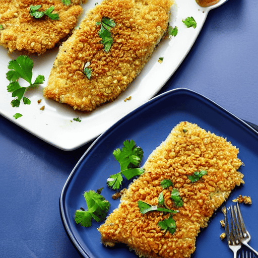 Almond Crusted Tilapia