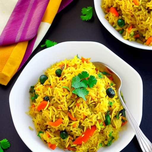 Vegetable Pulao Biryani