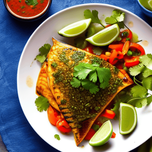 Pescado Vegano al Mojo de Ajo