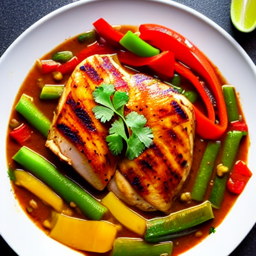 Pechuga a la Mexicana